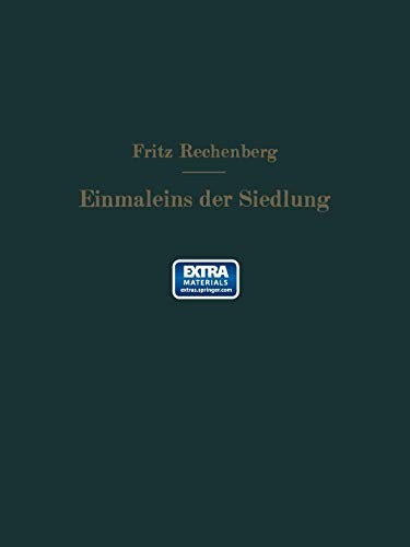 Das Einmaleins der Siedlung