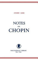 Notes on Chopin