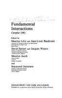 Fundamental Interactions