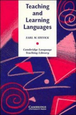 Teaching And Learning Languages
