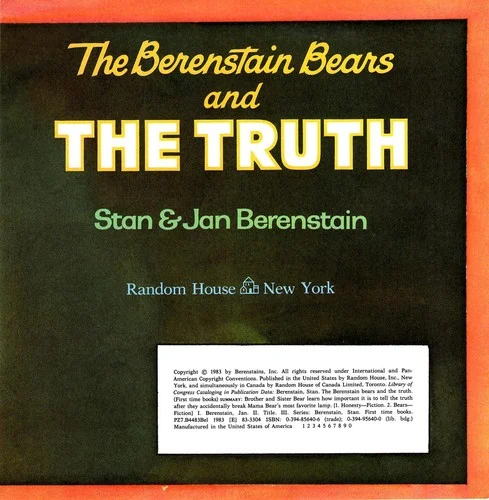 The Berenstain Bears and the Truth