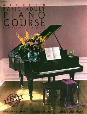 Alfred's Basic Adult Piano Course Lesson Book 1