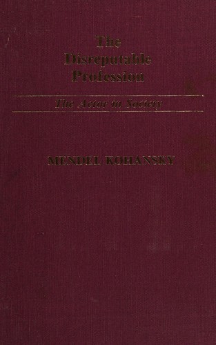 The Disreputable Profession