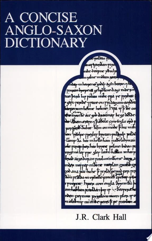 A Concise Anglo-Saxon Dictionary