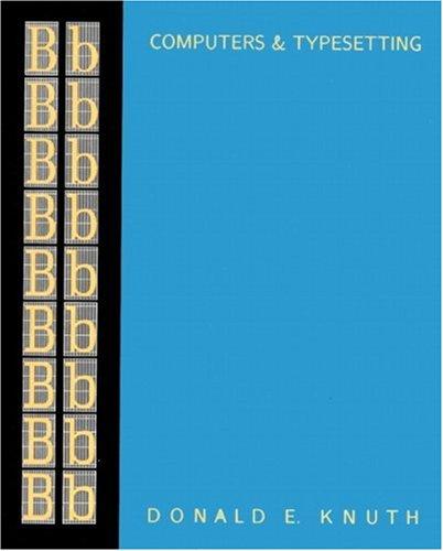 Computers & Typesetting, Volume B