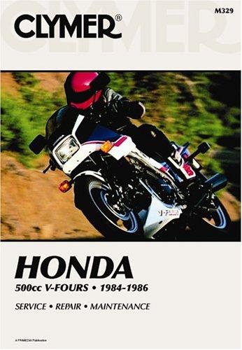 Honda 500cc V-Fours Magna & Inceptor Motorcycle (1984-1986) Service Repair Manual