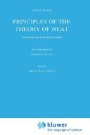 Principles of the Theory of Heat