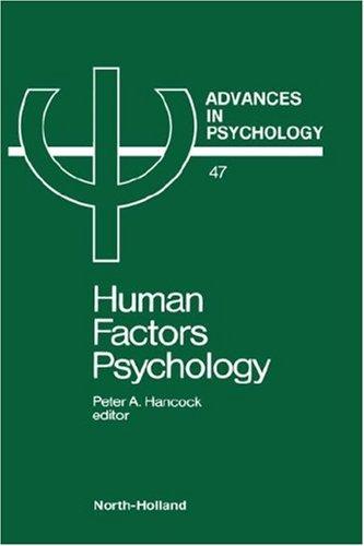 Human Factors Psychology