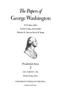 The Papers of George Washington V.3; June-Sept, 1789;June-Sept, 1789