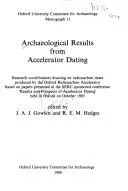 Archaeological Results from Accelerator Dating