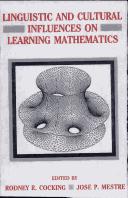 Linguistic and Cultural Influences on Learning Mathematics