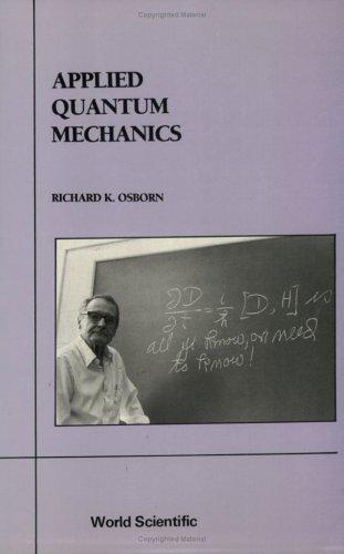 Applied Quantum Mechanics (V13)