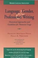 Language, Gender, and Professional Writing