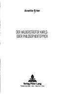 Der Halberstaedter Karls- oder Philosophenteppich