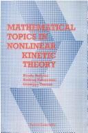 Mathematical Topics in Nonlinear Kinetic Theory