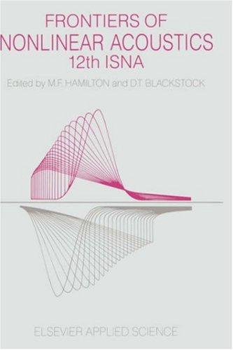 Frontiers of Nonlinear Acoustics (1990)