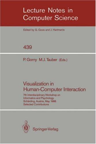 Visualization in Human-Computer Interaction