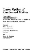 Laser Optics of Condensed Matter