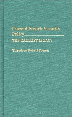 Current French Security Policy