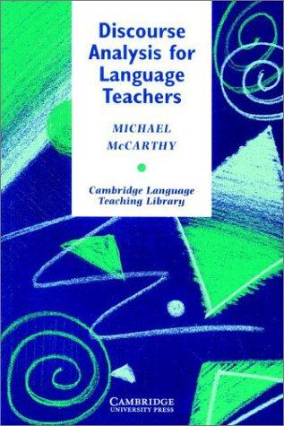 Discourse Analysis for Language Teachers