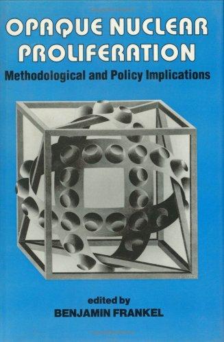 Opaque Nuclear Proliferation