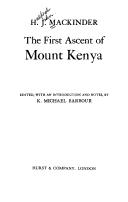 First Ascent of Mount Kenya