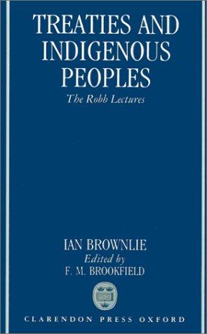 Treaties and Indigenous Peoples