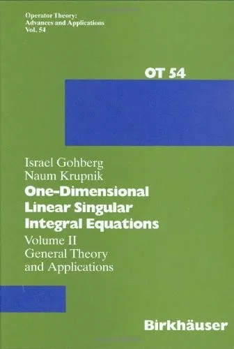 One-dimensional Linear Singular Integral Equations