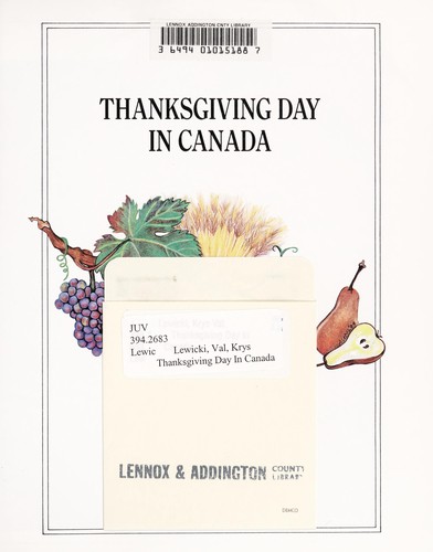 Thanksgiving Day in Canada