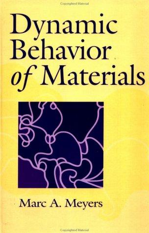 Dynamic Behavior of Materials