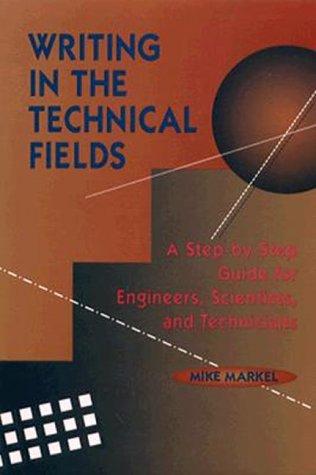 Writing in the Technical Fields