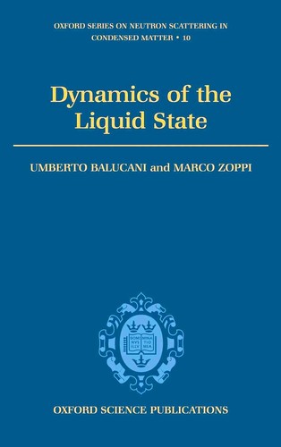 Dynamics of the Liquid State