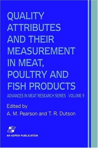 Quality Attributes and Their Measurement in Meat, Poultry and Fish Products
