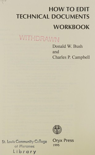 How to Edit Technical Documents