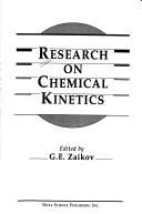 Research on Chemical Kinetics