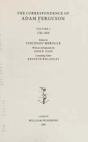 The Correspondence of Adam Ferguson