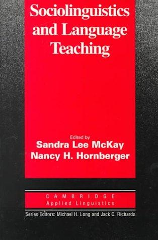Sociolinguistics and Language Teaching