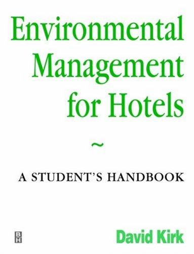 Environmental Management for Hotels