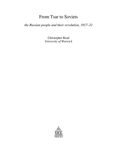 From Tsar To Soviets