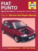 Fiat Punto Petrol & Diesel (94 - Oct 99) L To V