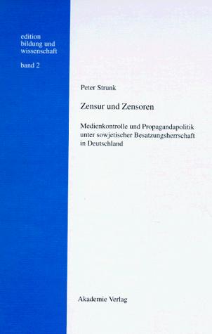Zensur und Zensoren (Aufl)