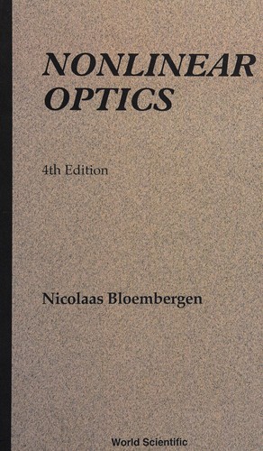 Nonlinear Optics (4th Edition)
