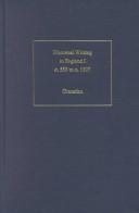 Historical Writing in England