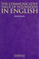 The Communicative Value of Intonation in English Book