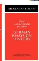 German Essays on History