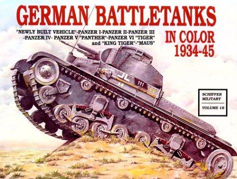 German Battle Tanks in Color