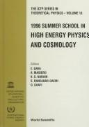 High Energy Physics and Cosmology 1996