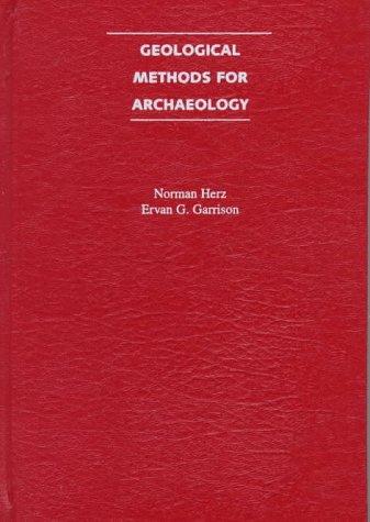 Geological Methods for Archaeology
