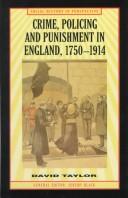 Crime, Policing and Punishment in England, 1750-1914 (1998)