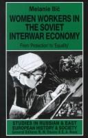 Women Workers in the Soviet Interwar Economy